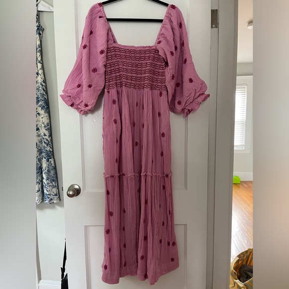 Free people Dahlia Embroidered Maxi Dress - Picture 6 of 6